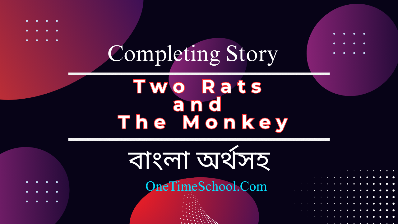 Two Rats and the Monkey