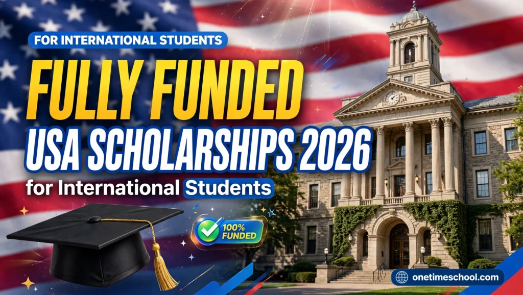 Fully Funded Scholarships in USA 2026 for International Students