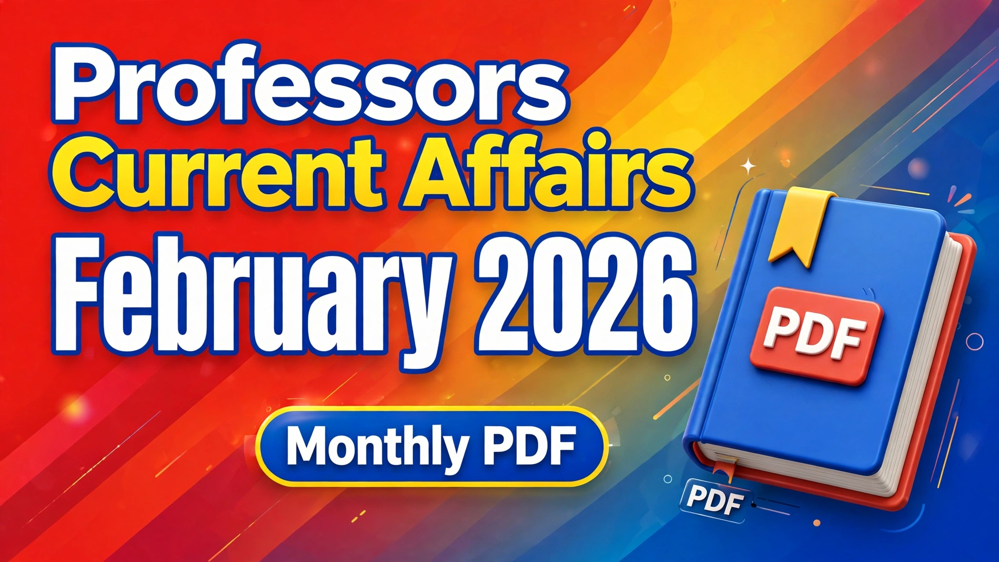 Professors Current Affairs February 2026 Pdf